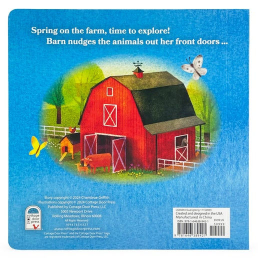 Thumbnail: Barn in the Spring Board Book