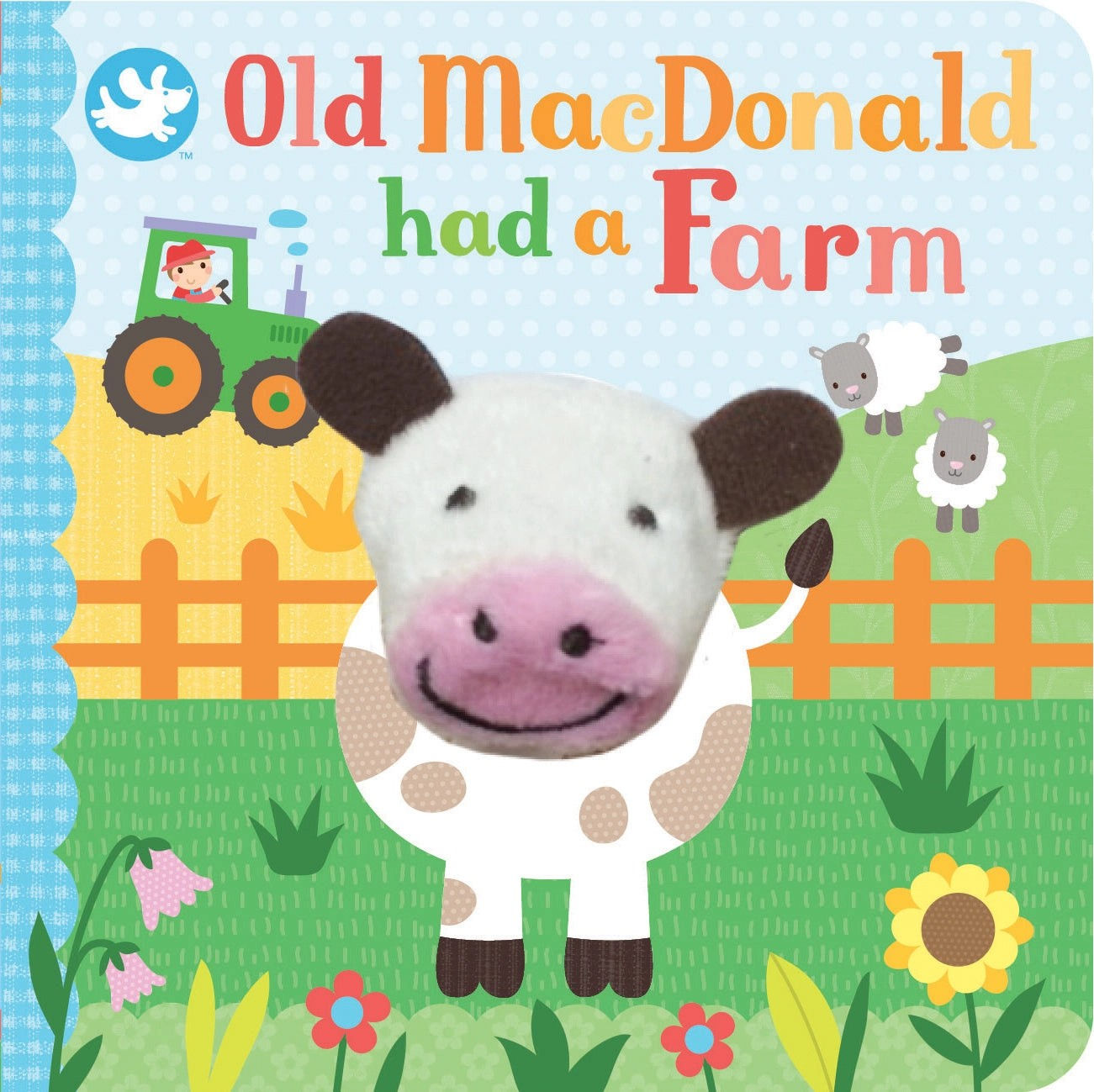 Old MacDonald Had a Farm Nursery Rhyme Finger Puppet Board Book