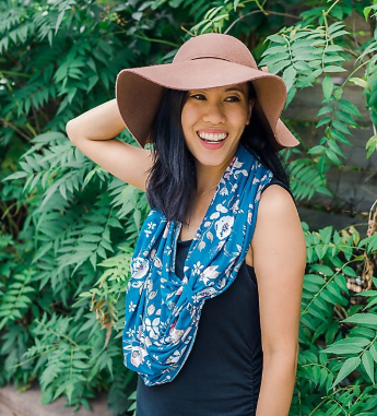 Thumbnail: 5-in-1 Nursing Cover - Midnight Floral