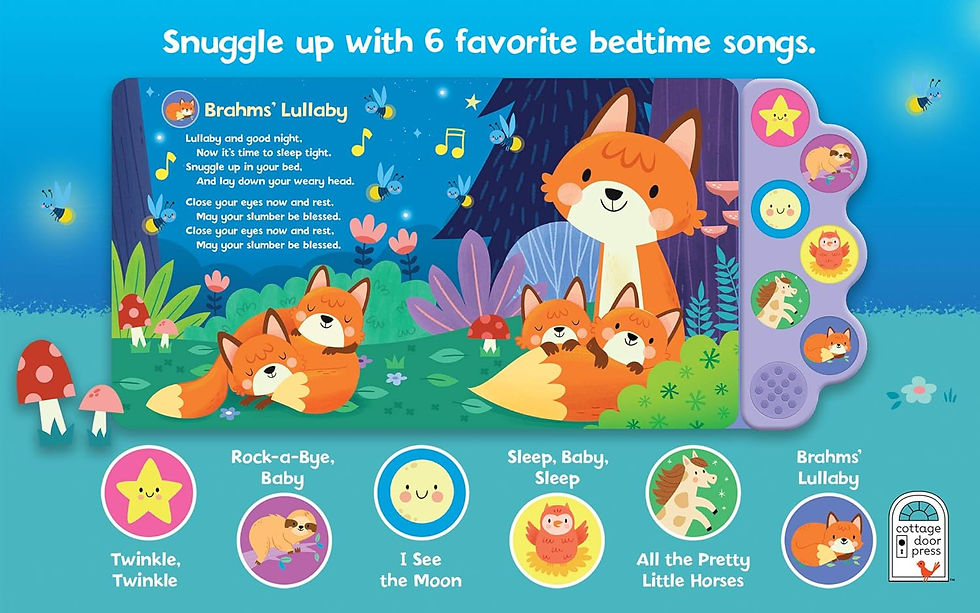 Thumbnail: Baby's First Bedtime Songs Classic Nursery Lullabies Interactive Sound Book
