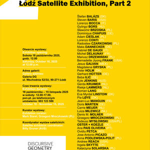Łódź Satellite Exhibition, Part 2, of the 8th Biennale of Non-Objective Art 'Au dela...'