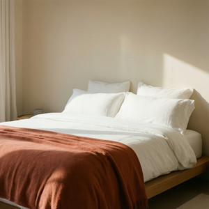 Minimalistisches Schlafzimmer Refugium