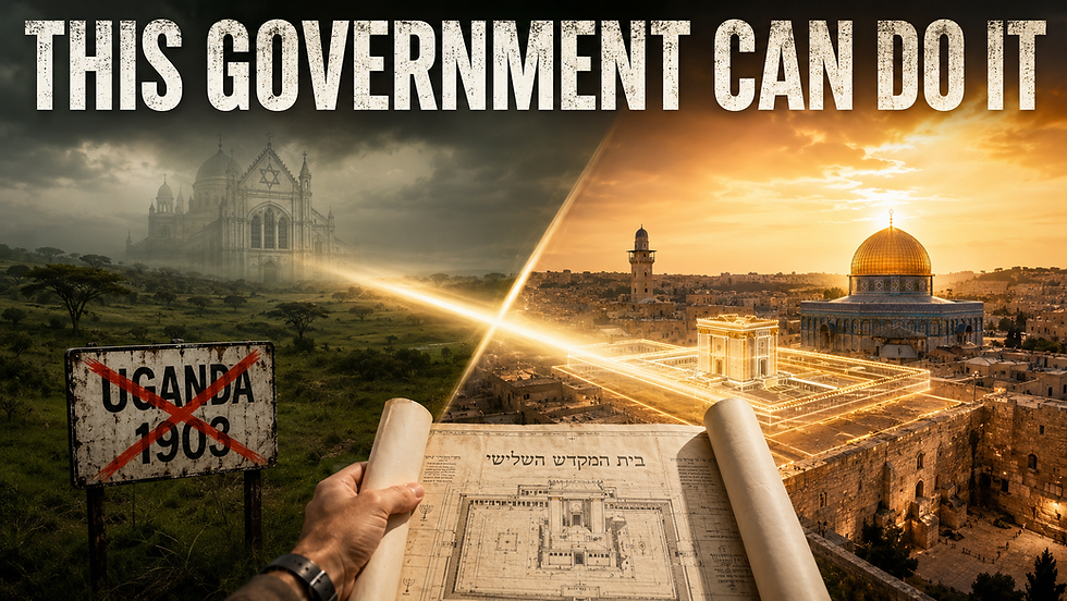 UPDATE on The 3rd Beis Hamikdash, Everything you should now know (2026 MAY)