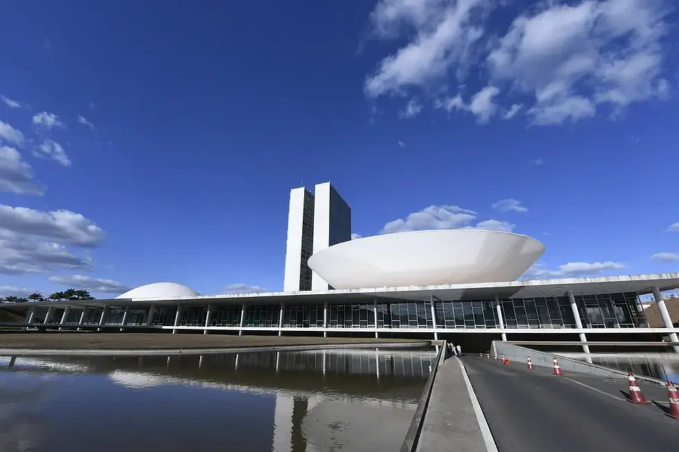 Fachada do Congresso Nacional — Foto: Jefferson Rudy/Agência Senado.