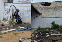 Piloto de paramotor cai em quintal de casa após pane elétrica no litoral de SP