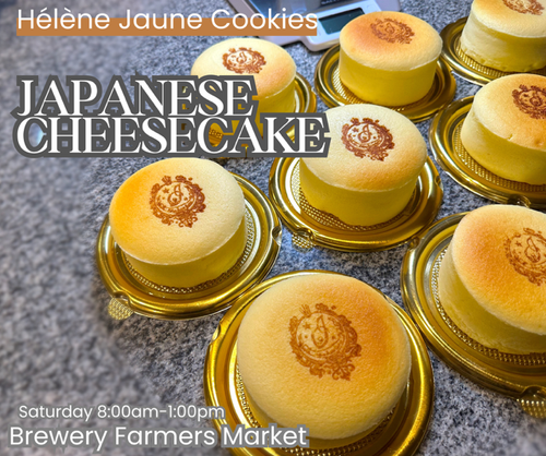 Japanese Cheesecake 4 inches | Hélène Jaune Cookies