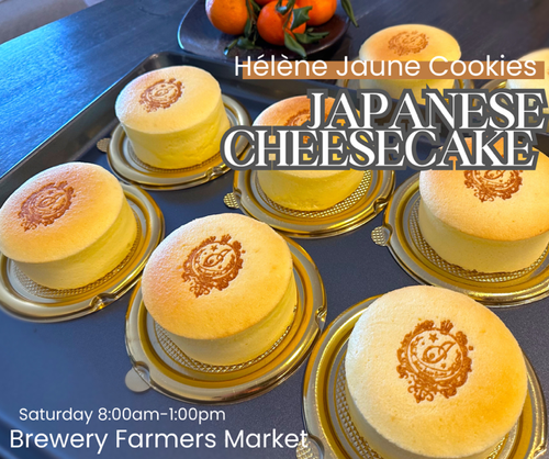 Japanese Cheesecake 4 inches | Hélène Jaune Cookies