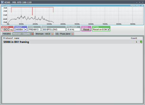 HF decoding software | digital signals decoder software | HF decoder software | SIGINT | COMINT software | SIGINT software | signal decoding software | signal decoder software | COMINT | bit stream analysis software | SIGINT tools | SIGINT solutions | COMINT system | signal decoder | SIGINT | signals intelligence | SIGINT system | modem classification software | digital signal demodulation | signal decoder libraries | signals decoder algorithms