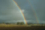 Double Rainbow Over Fallow Field Winter On Pioneer Ranch.JPG