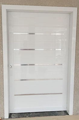 Porta Alumínio friso