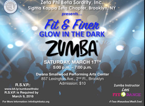 Glow in the Dark ZUMBA!