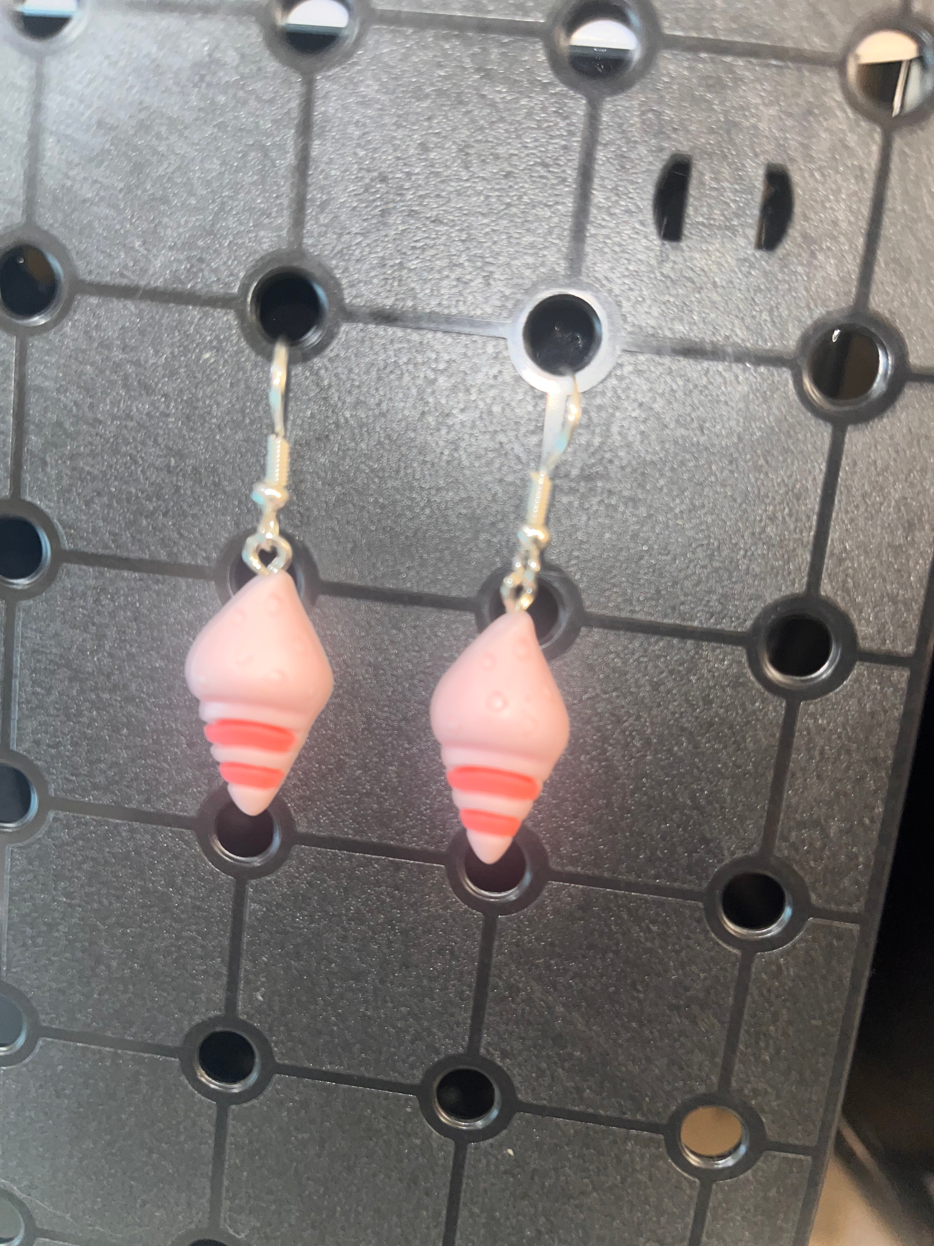 Cotton candy earrings 