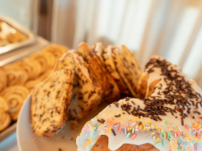 Café da Manhã do  Hotel San Lucas em Gramado RS