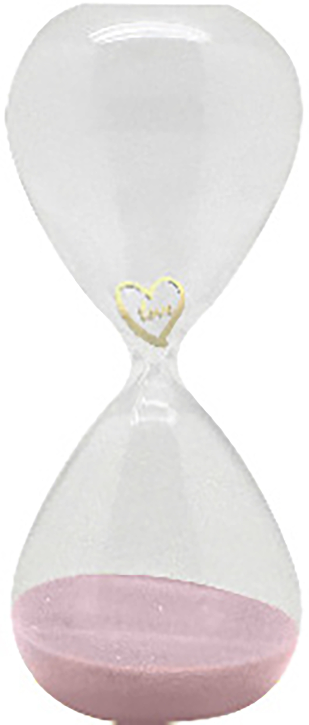 Flows Message Sandglass Hourglass with message - Clocks - Glass Yellow