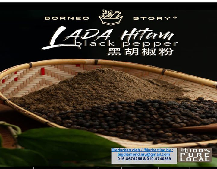 Sarawak Black Pepper Powder (500gm)