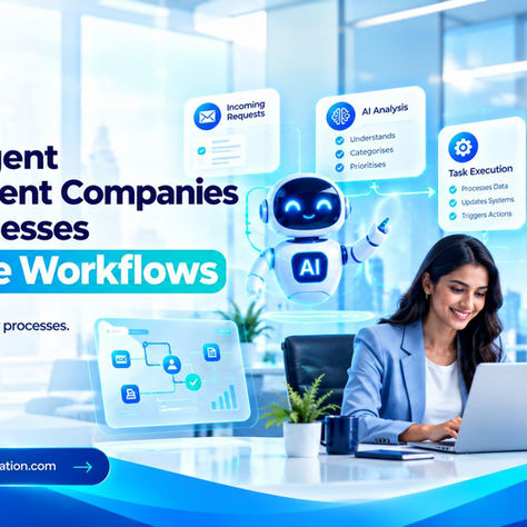 How AI Agent Development Companies Help Businesses Automate Workflows
