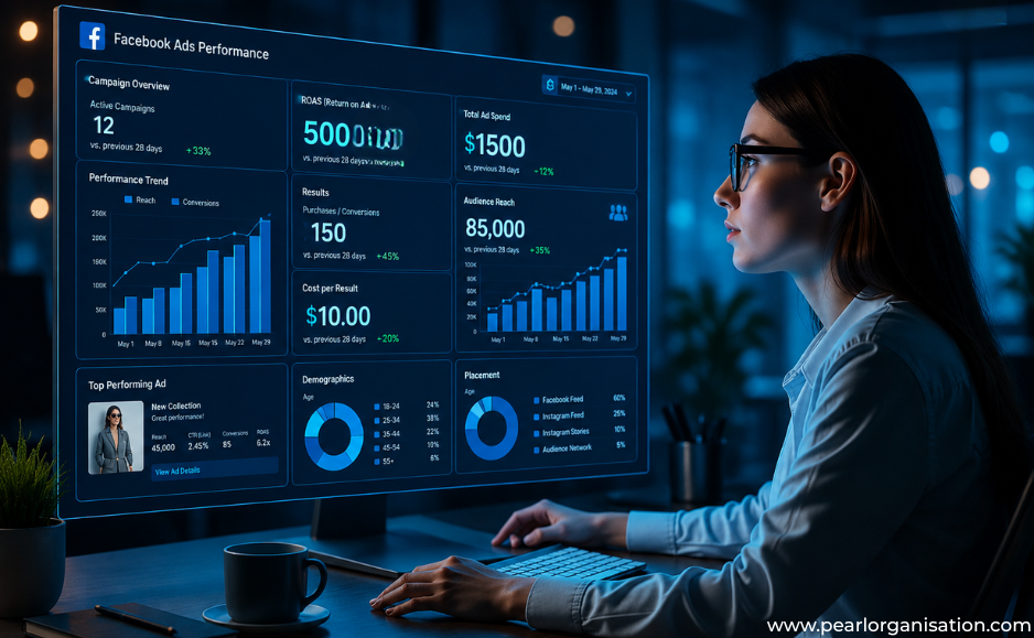 Facebook ads campaign performance