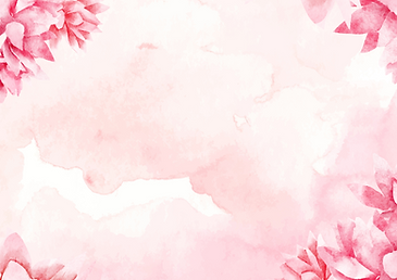 Pink White Watercolor Flower Thank You A4 Landscape.png