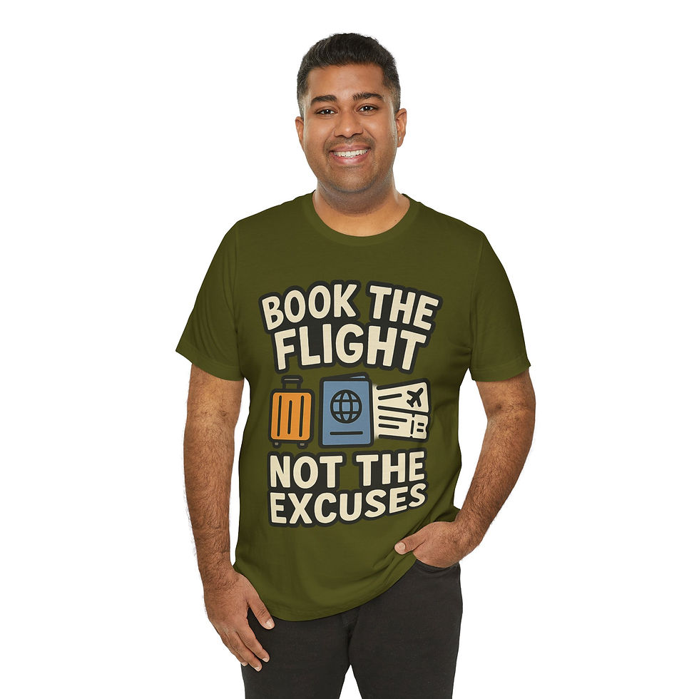 Thumbnail: Book the Flight Tee | Travel Shirt | Wanderlust Top | Adventure Gift