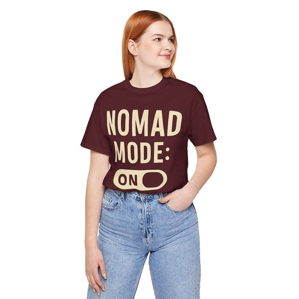 Thumbnail: Nomad Mode Tee | Adventure Shirt | Travel Top | Gift for Wanderers
