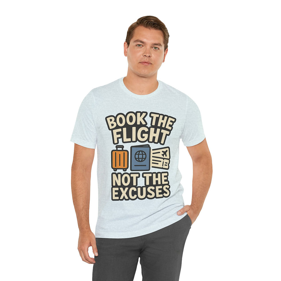 Thumbnail: Book the Flight Tee | Travel Shirt | Wanderlust Top | Adventure Gift