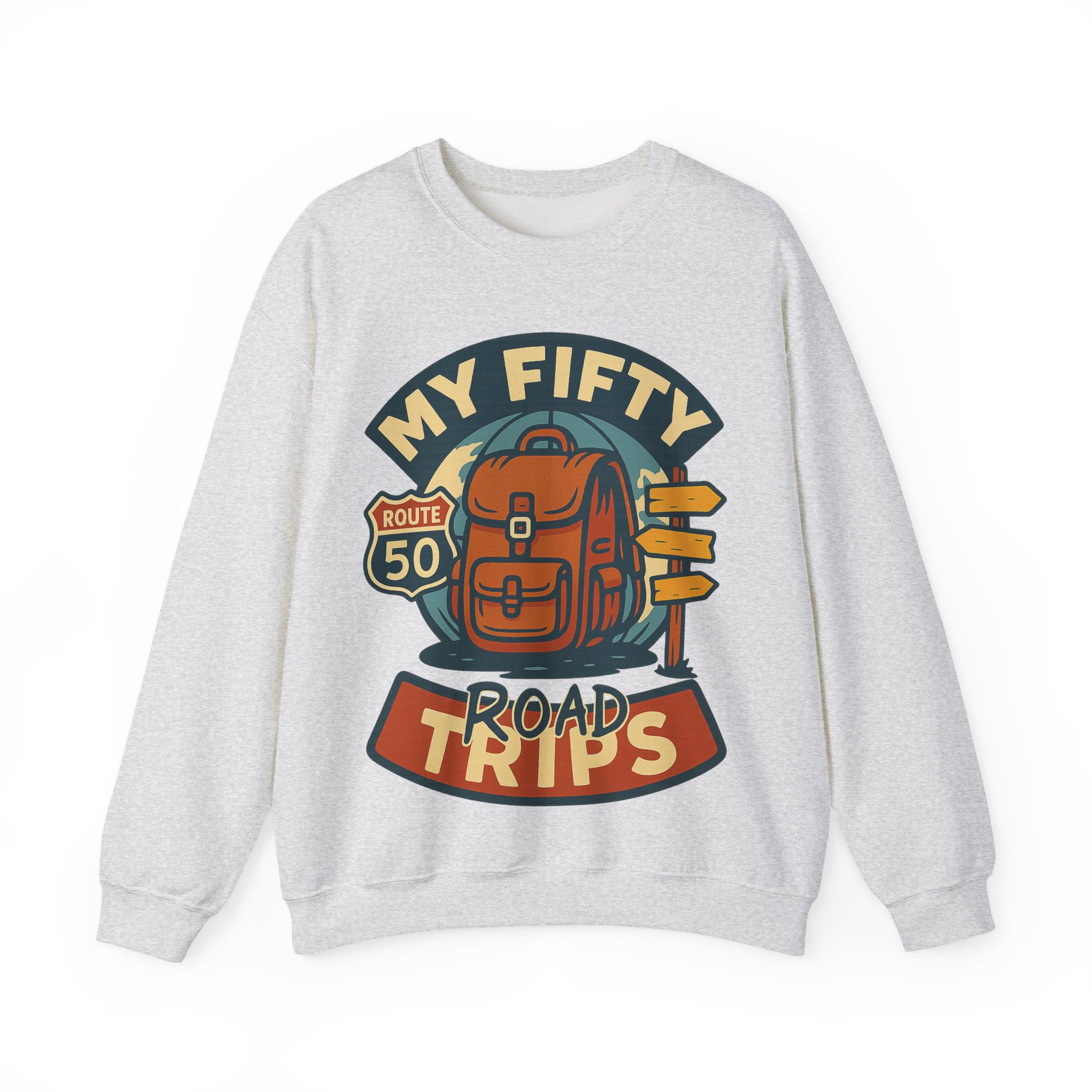 Retro Road Trip Crewneck | Travel Sweatshirt | Adventure Gift