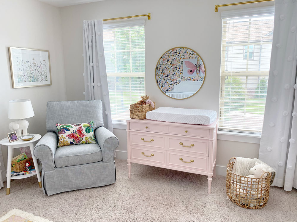 A Sweet Nursery with a Fun Reveal