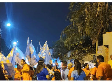 UMA LIDERANÇA EM ASCENSÃO: Marú arrasta multidão em caminhada no Saramanta e Bom Negócio.