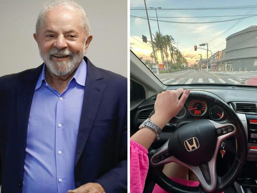 Lula anuncia CNH(habilitação)de graça para a população de baixa renda.