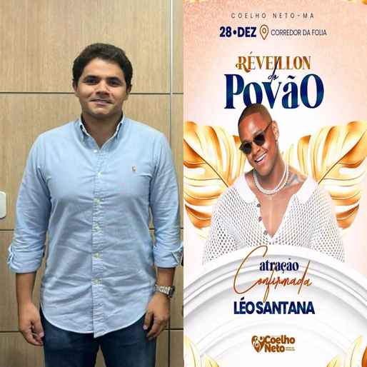 Coelho Neto: Prefeito Bruno Silva já pagou R$ 210 mil por show de Leo Santana previsto para Dezembro