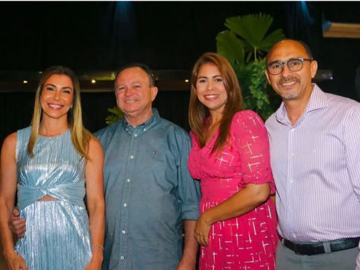 Prefeito João Martins participa de festa de confraternização com o Governador Carlos Brandão.