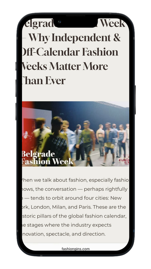 Blog mockup