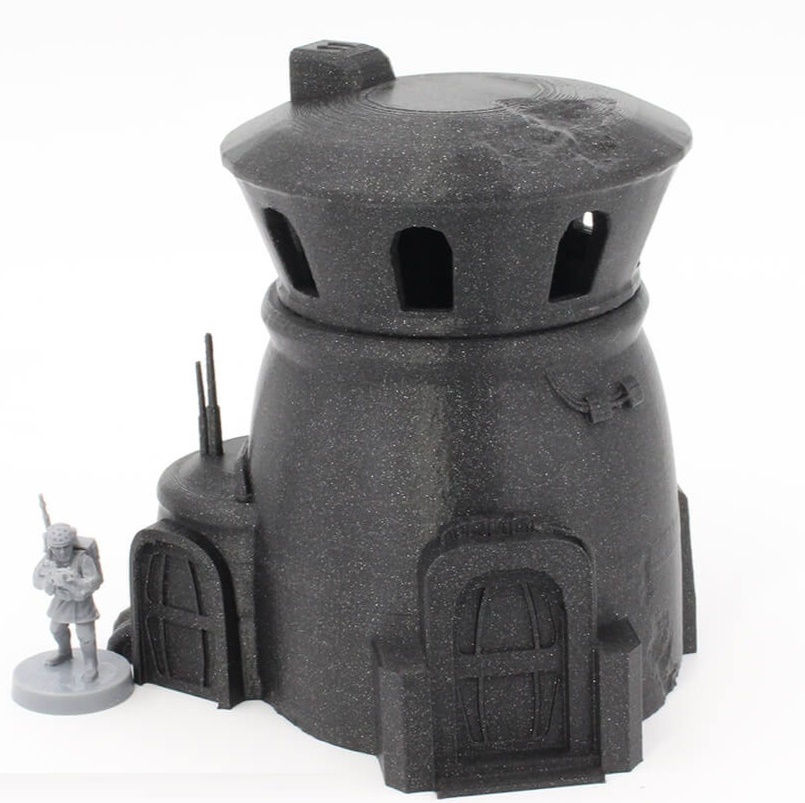 Thumbnail: 3D printed War Scenery Star Wars Legion Tatooine Sci Fi Desert Tower