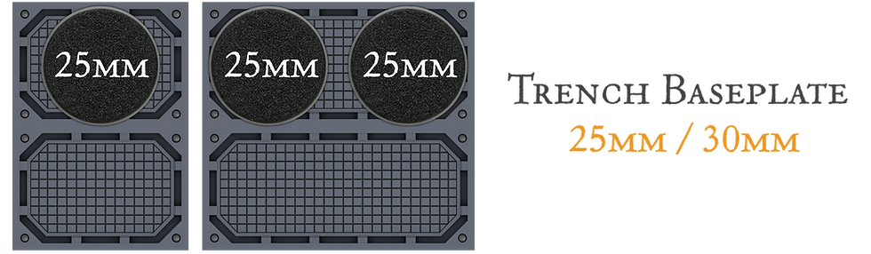 Miniaturbild: Grimdark Modular Trench System Grimdark Stronghold by War Scenery
