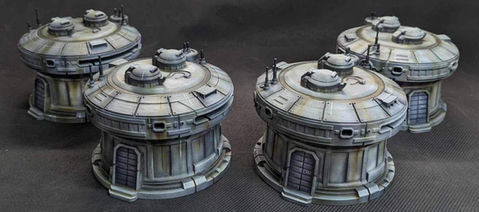 Bunkers Star Wars Legion Terrain STL War Scenery
