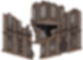 3D printable Castograd Imperial City Ruins STL War Scenery Warhammer 40k Terrain
