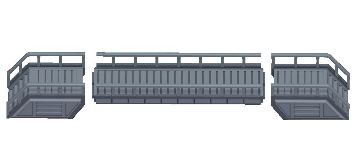 War Scenery SciFi Bridges and Ladders