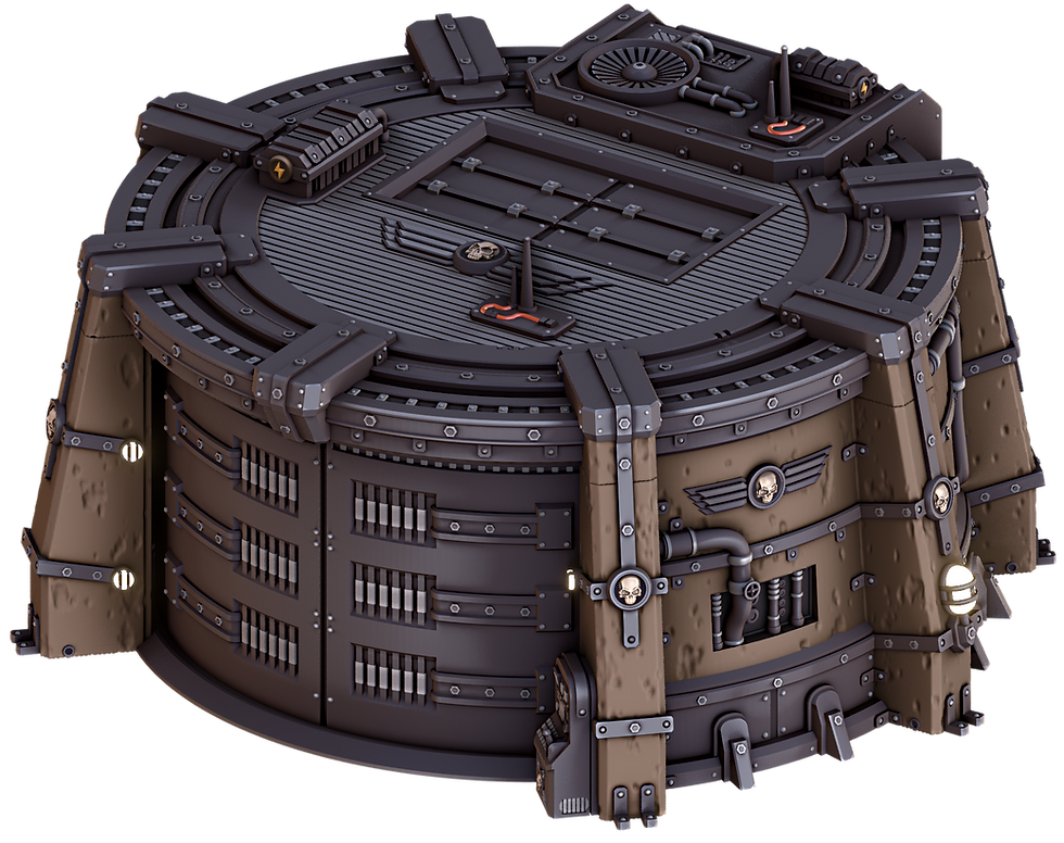 Miniaturbild: 3D printable Dawn of War Mars Pattern Vehicle Command Imperial Guard Warhammer 40k Terrain STL War Scenery