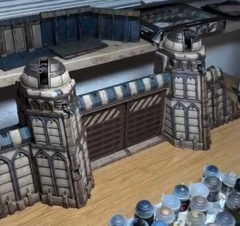 Castograd Fortress Walls War Scenery