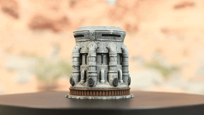 Terreno Scenico Star Wars Legion Tubo Industriale Per Acqua - Terreno Scenico Per Wargaming Star Wars Legion, Stile Grimdark Sci-fi Terreno Per Wargame Non Dipinto - Foto 3