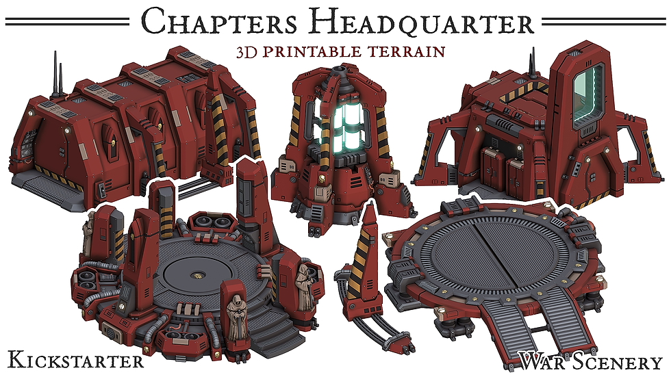 War Scenery | PRE-LAUNCH KICKSTARTER