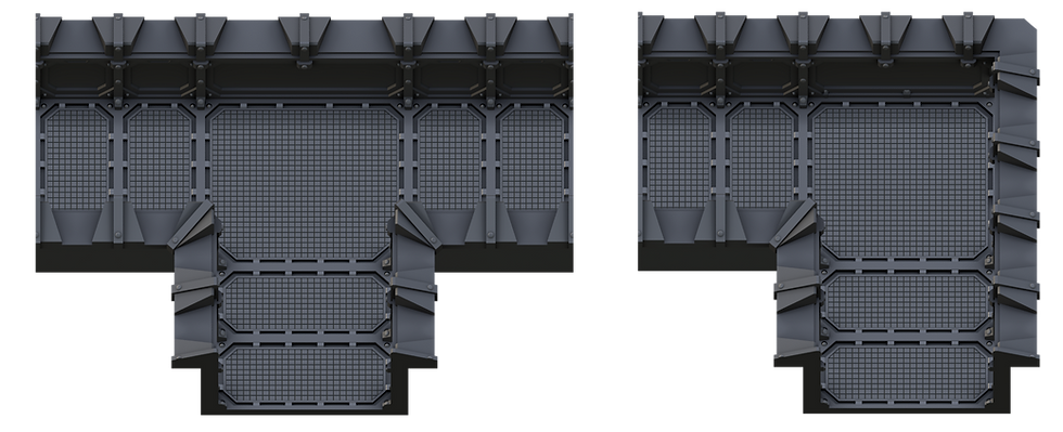 Miniaturbild: Grimdark Modular Trench System Grimdark Stronghold by War Scenery