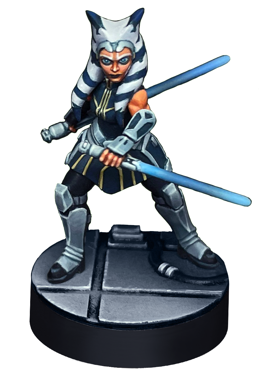 Miniaturbild: Ahsoka Tano 3D printable Star Wars Legion STL War Scenery