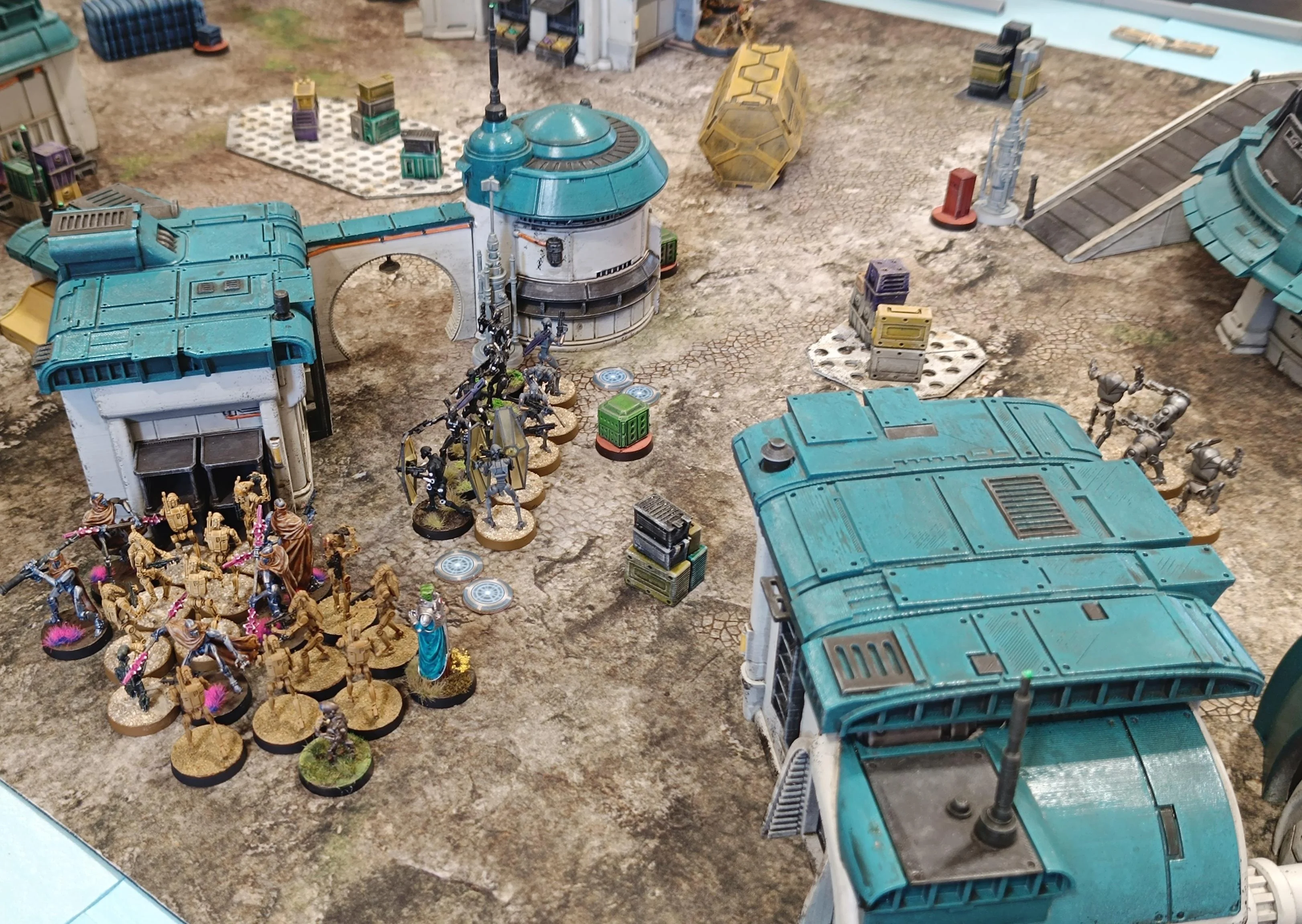 STL 3D Printable Star Wars Legion Terrain Outer Rim War Scenery