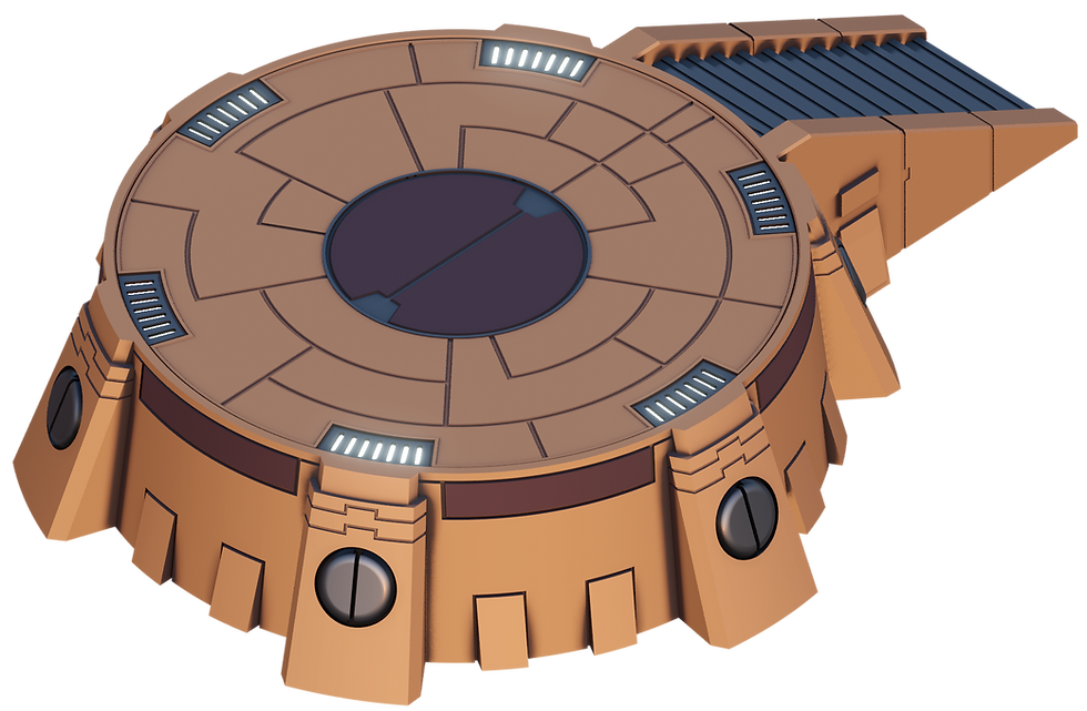 War Scenery Tau Landing Pad