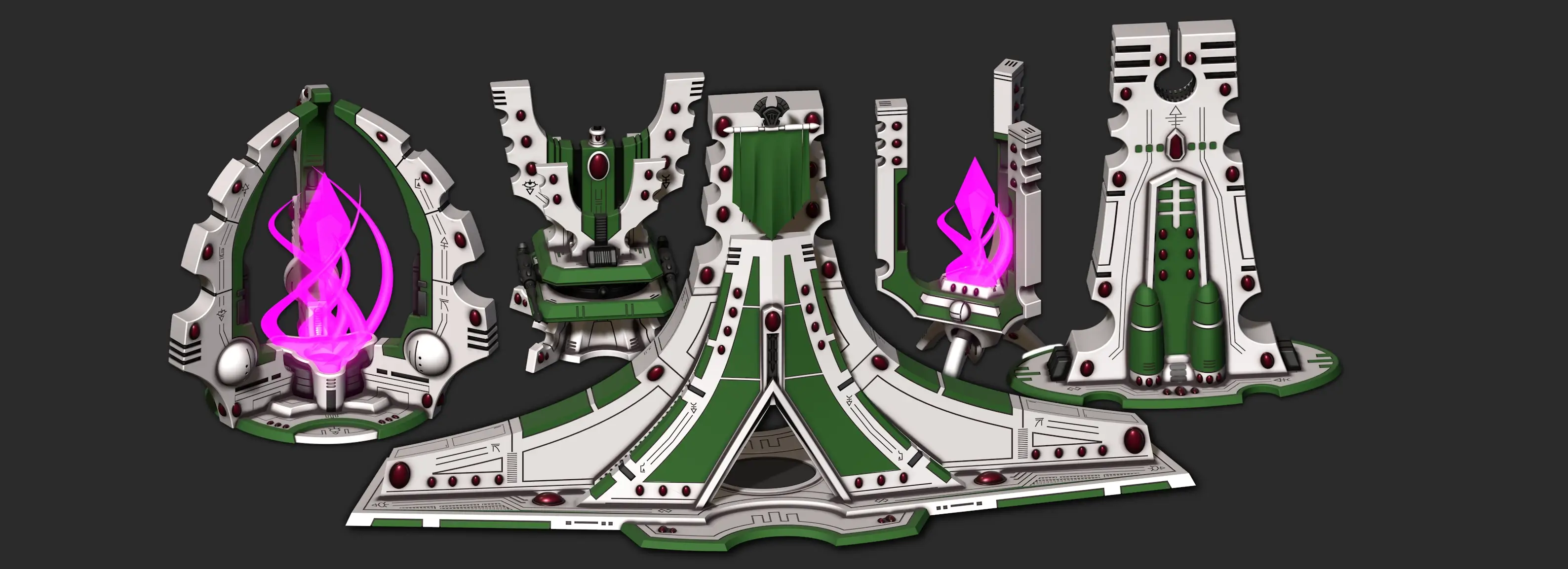 War Scenery | 3D Printable Tabletop Terrain for Wargames