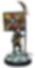 Thumbnail: 3D printable STL Chaos Banner Renegade Command Heretic Guardsmen Traitor Militia Moebian Sixth War Scenery Warhammer 40k