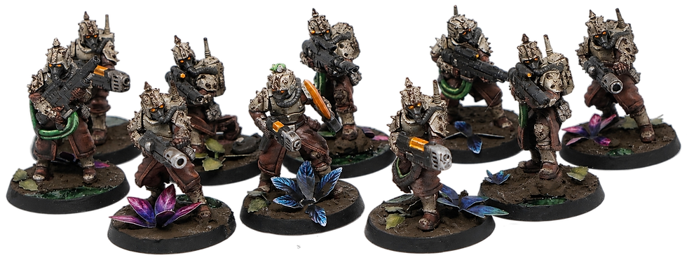 Miniaturbild: Heretic Guardsmen Traitor Militia Moebian Sixth War Scenery Warhammer 40k 3D printable STL Chaos Renegade Veterans