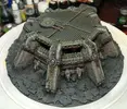 3D printed Grimdark Outpost Terrain Warhammer 40k Space Marines Dawn of War Imperial 