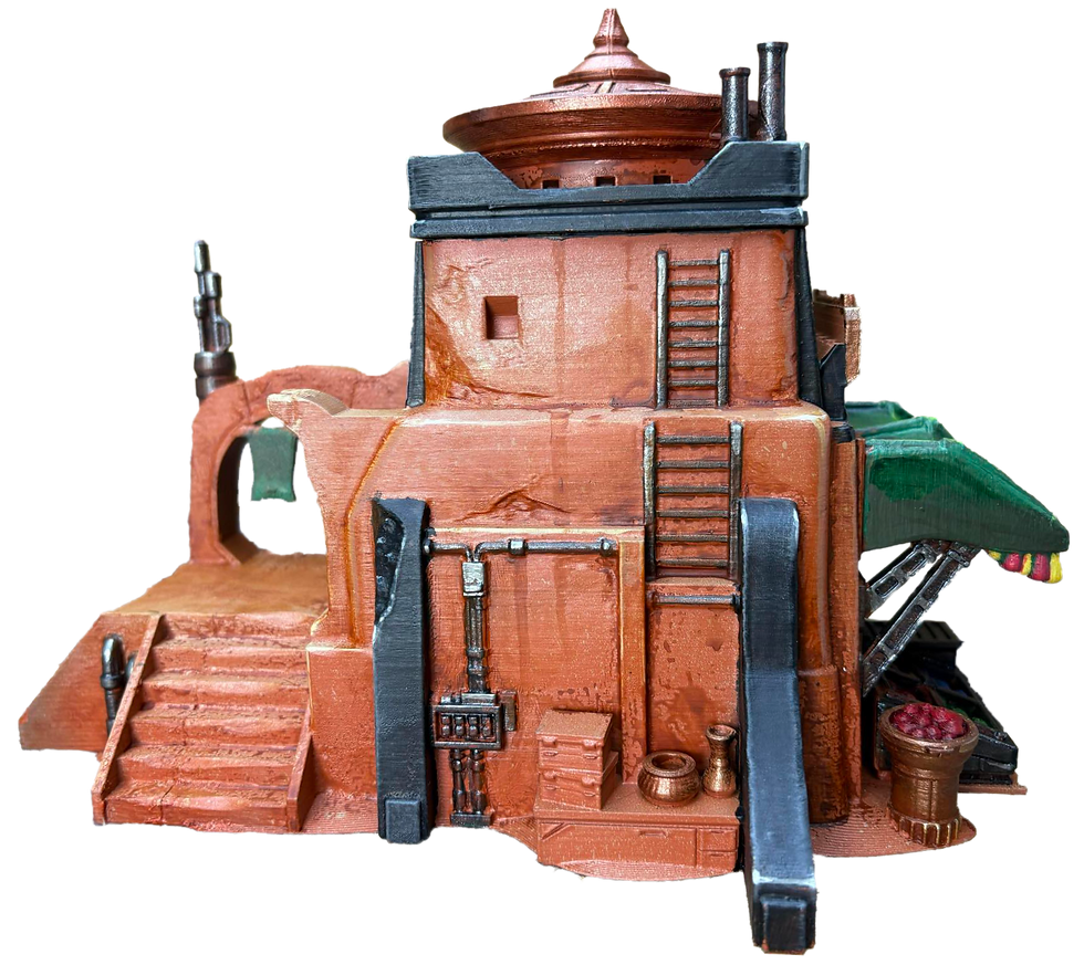 Miniaturbild: Desert House Terrain STL 3D printed War Scenery Star Wars Legion Tatooine